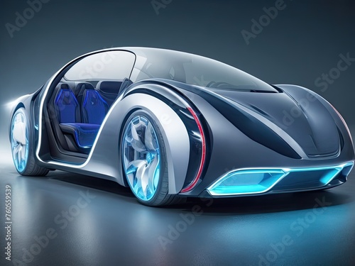 Modern cars of the future. © Romaboy