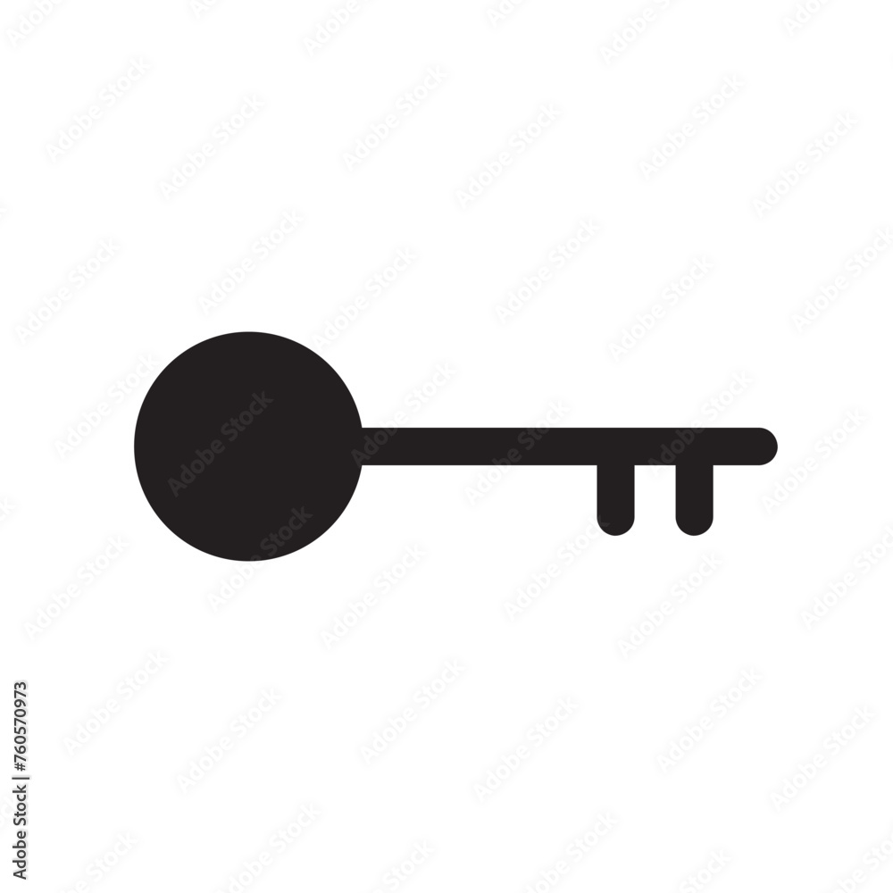 key illustration, key flat icon vector illustration key illustration, key flat icon vector illustration