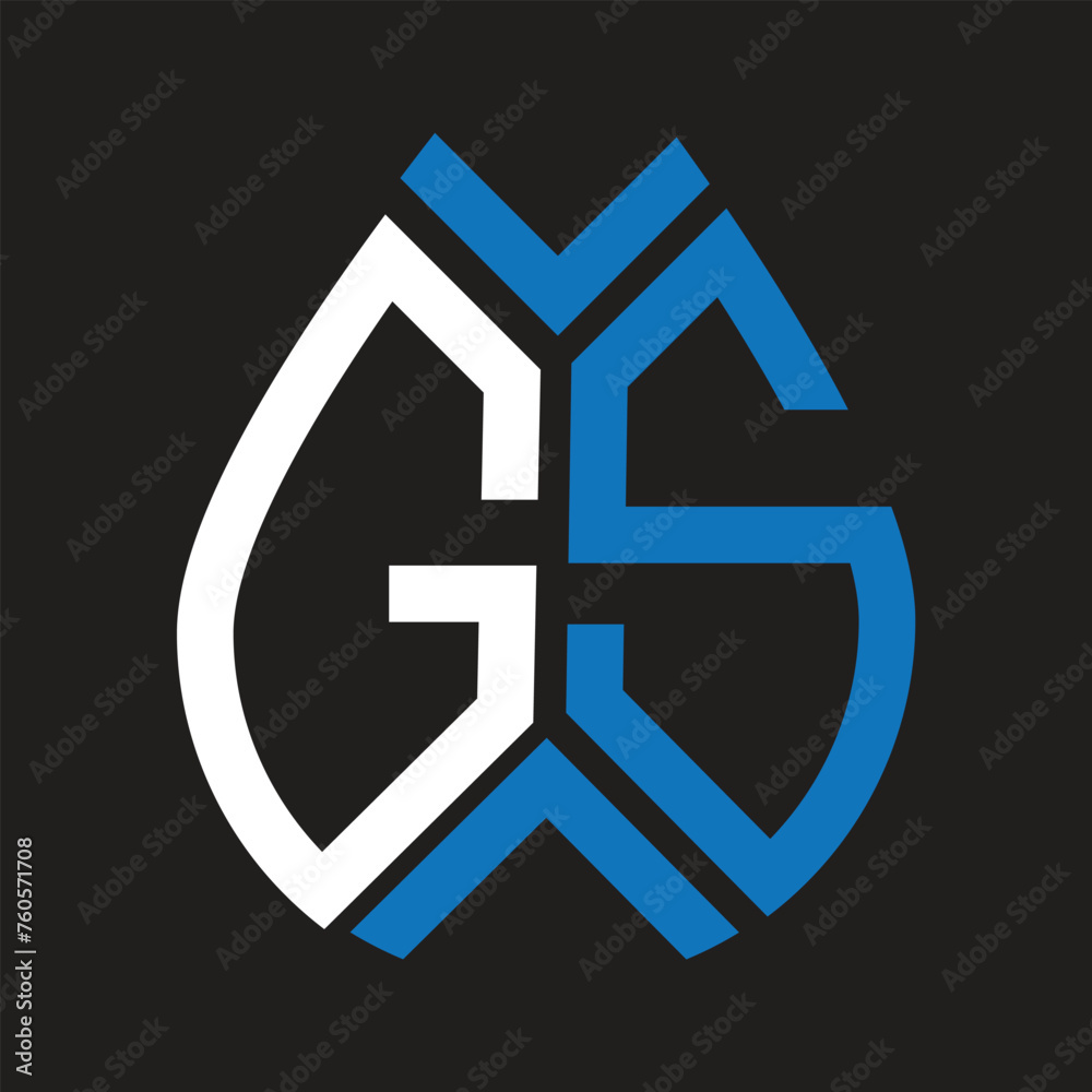 GS letter logo design on black background. GS creative initials letter logo concept. GS letter design.
GS letter logo design on black background. GS creative initials letter logo concept. GS letter design.