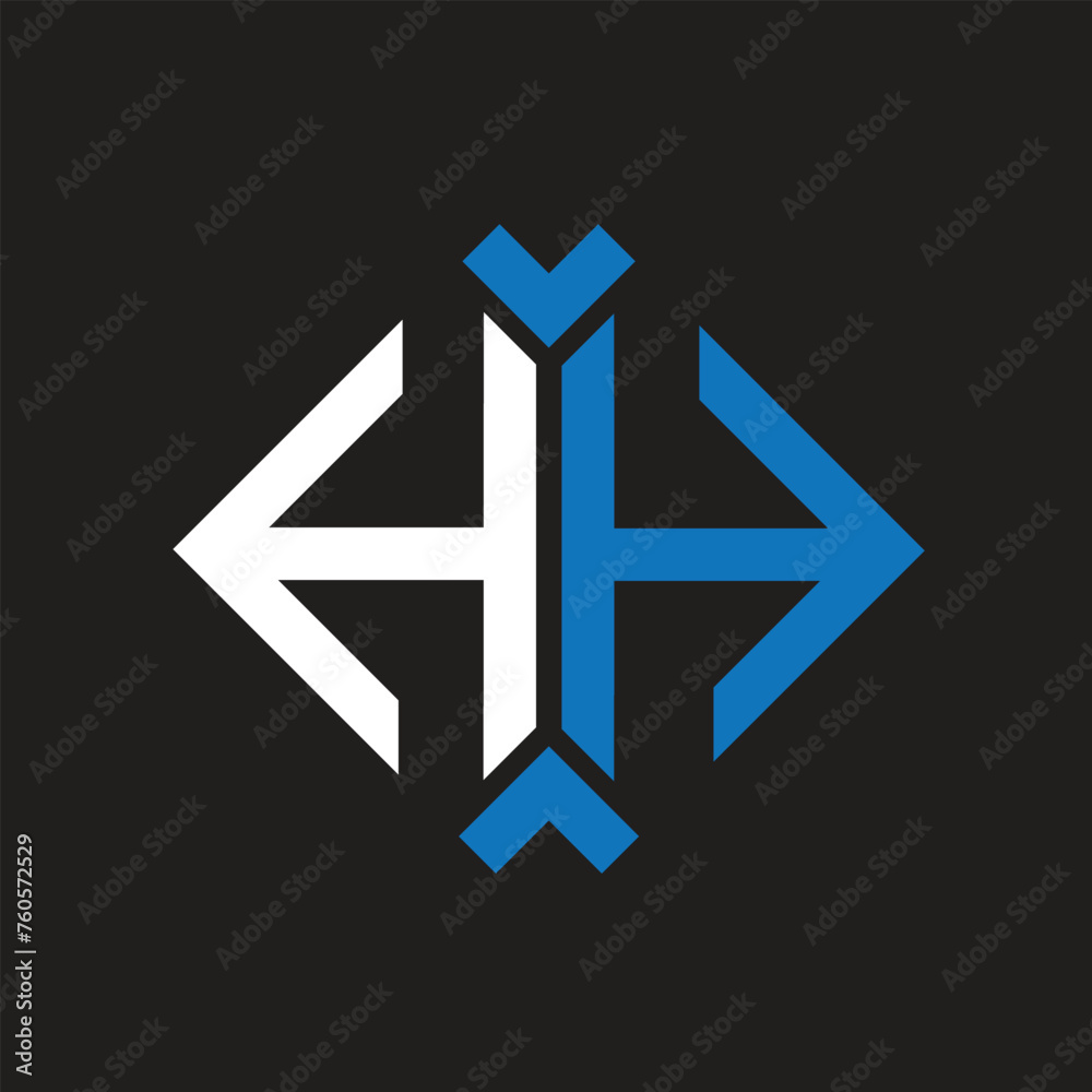 HH letter logo design on black background. HH creative initials letter logo concept. HH letter design.
HH letter logo design on black background. HH creative initials letter logo concept. HH letter design.