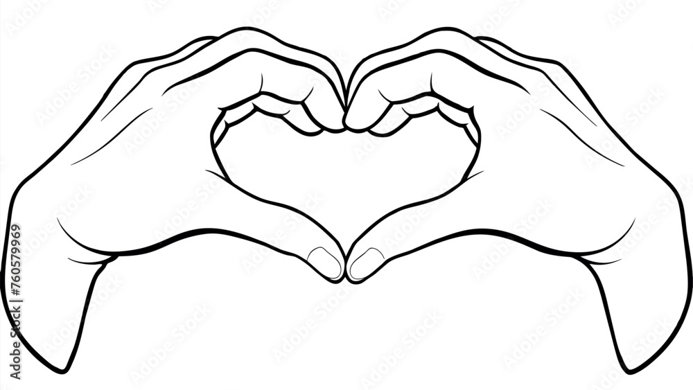 Obraz premium i-love-you-heart-sign--valentine-day-and-expressio