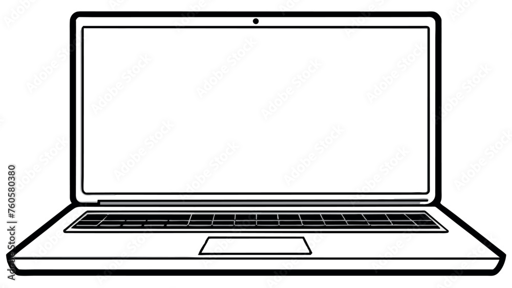 laptop-with-blank-screen-isolated laptop-with-blank-screen-isolated