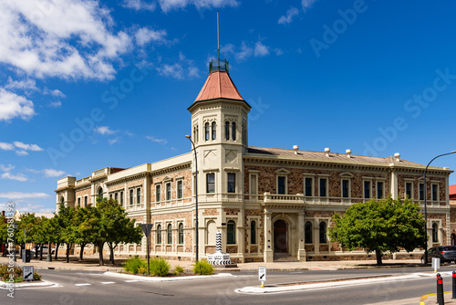 Historic customs house in Port Adelaide (South Australia)