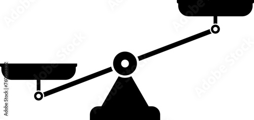 Weighing, Balancing Scale. Education Icon.
