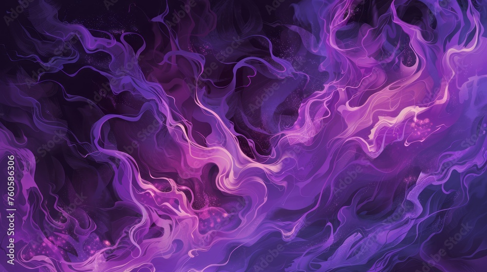 Obraz premium Purple grudge flame background