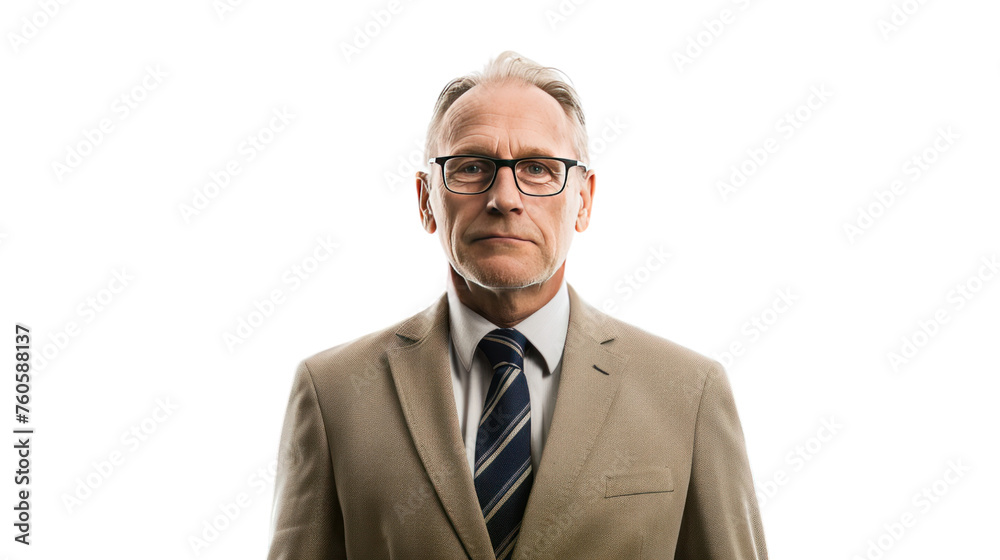 male leader in his 50s in front of people businessteam different . Isolated on transparent background. male leader in his 50s in front of people businessteam different . Isolated on transparent background.