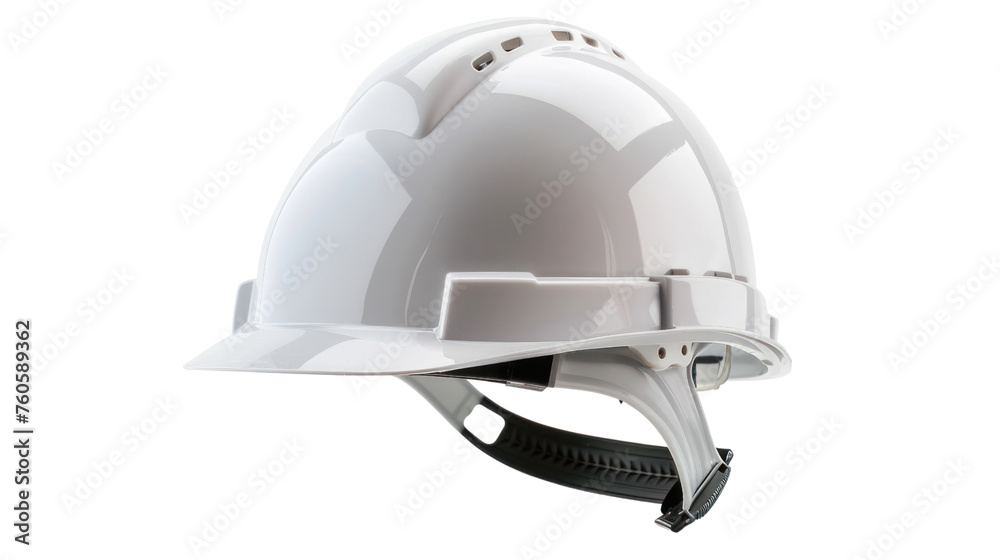photograph of white safety helmet, Isolated on a transparent background. photograph of white safety helmet, Isolated on a transparent background.