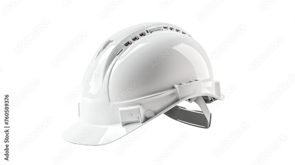 photograph of white safety helmet, Isolated on a transparent background. photograph of white safety helmet, Isolated on a transparent background.