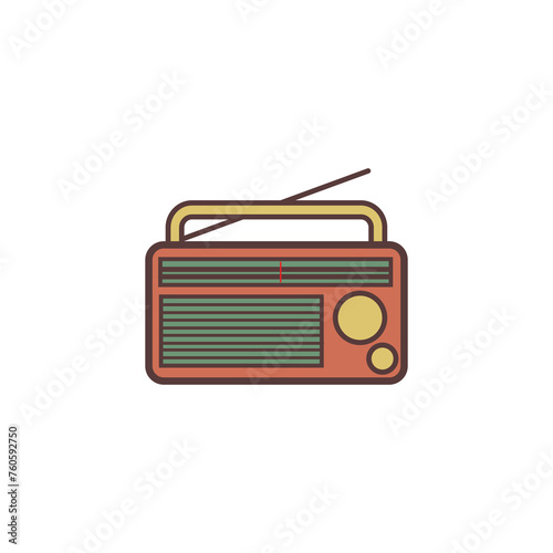 Radio Retro Vintage Icon Design