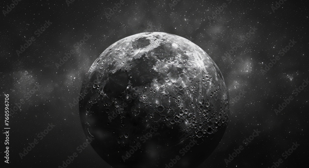 Moon Distressing Background Haunting Wallpaper of Dark Side of Moon. Enigmatic Art Cover for Music ...