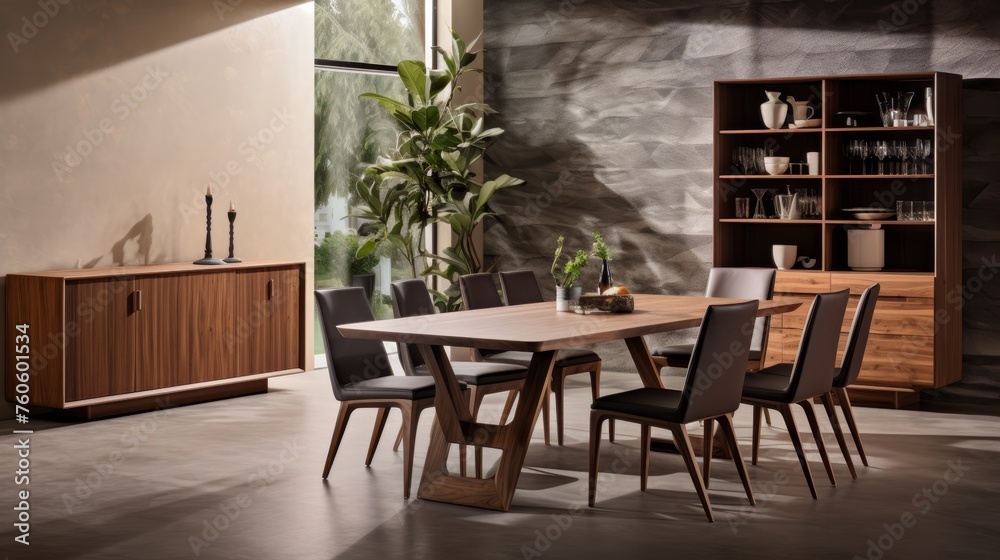 Modern dining room furniture