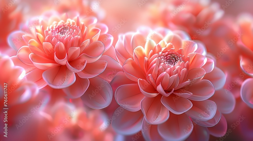a close up of a bunch of flowers with a blurry background of red and pink flowers in the middle of the picture. a close up of a bunch of flowers with a blurry background of red and pink flowers in the middle of the picture.