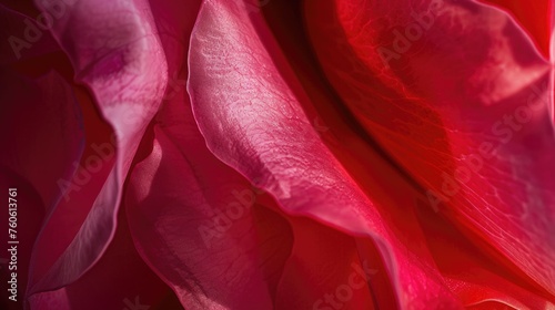 Close up view of a vibrant red flower, perfect for nature backgrounds