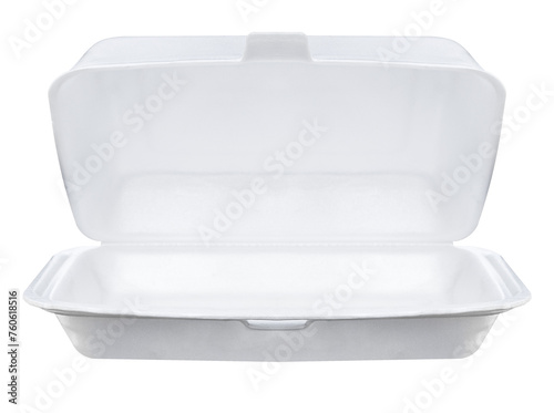 White foam box