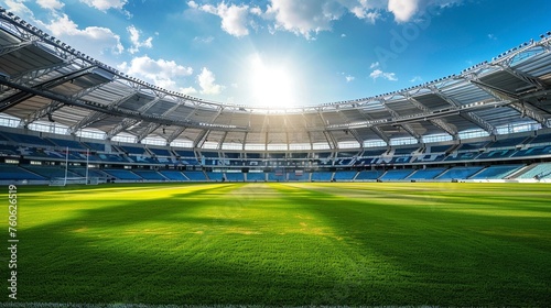 Biomass as a green energy source in sports stadiums © WARIT_S