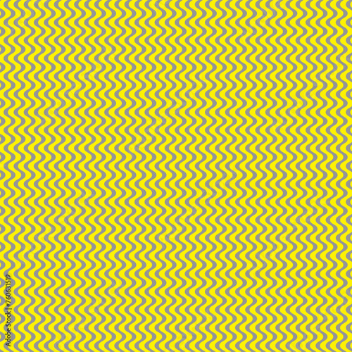 simple greay vertical line zig zag pattern on yellow background