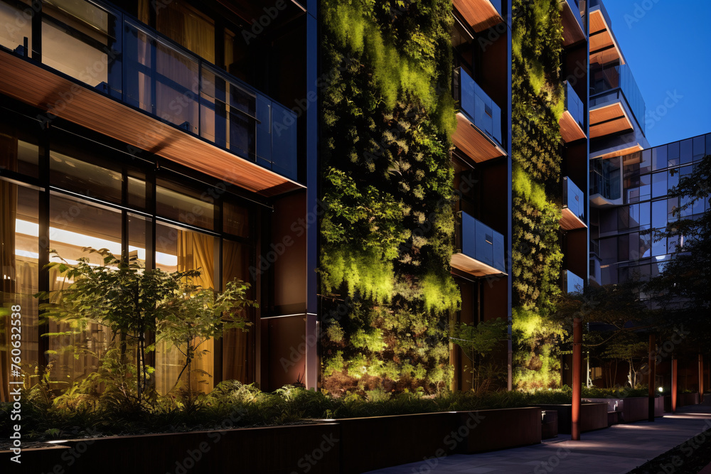 Beautiful view of Urban Green Architecture Ideas