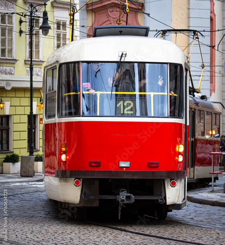 Photography Tram dans Prague