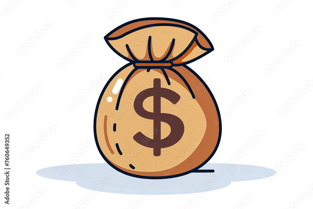 Money Bag with Dollar Symbol Money Bag with Dollar Symbol