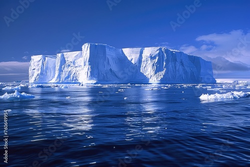 Melting Arctic: The Impact of Climate Change on Arctic Ocean Iceberg and Sea Ice © Web
