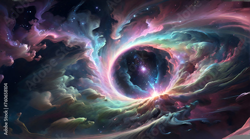 background with space