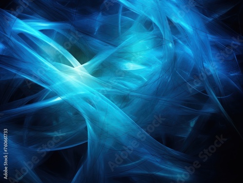 Azure ghost web background image, in the style of cosmic graffiti, tangled nests