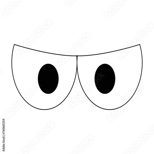 Expression Eye Illustration