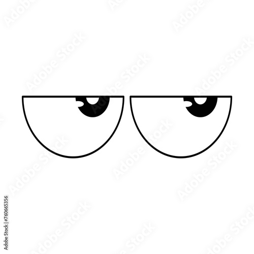 Expression Eye Illustration