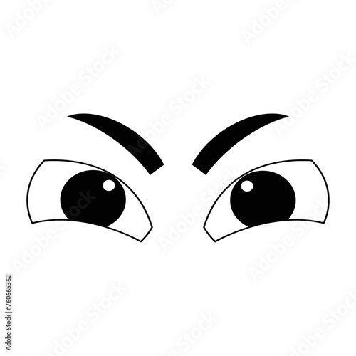 Expression Eye Illustration