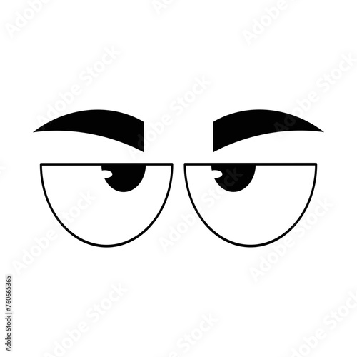 Expression Eye Illustration