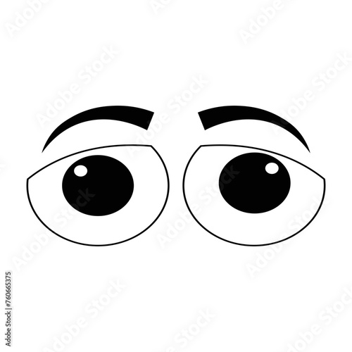 Expression Eye Illustration