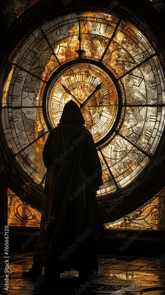 Timekeeper, Veil of Time, Mythical, Chronicles of kingdoms long forgotten, Photography, Silhouette Lighting, Vignette