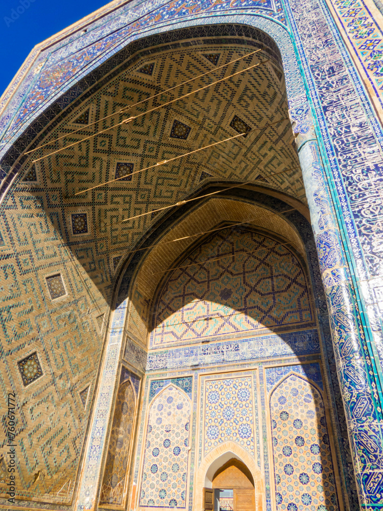 Tilla-Kari Madrassah, Samarkand, Uzbekistan