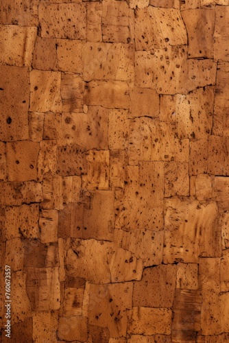 Brown cork wallpaper texture, cork background
