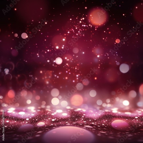 Burgundy christmas background with background dots
