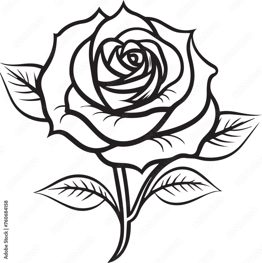 rose flower vector illustration rose flower vector illustration