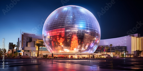colossal MSG Sphere, Madison Square Garden sphere arena planned for Las Vegas, Inside the new science and technology centre, Las Vegas Is Getting A Massive New Entertainment Venue, Generative AI
 photo