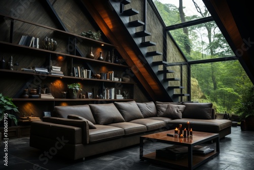 Beautiful and unusual apartment design