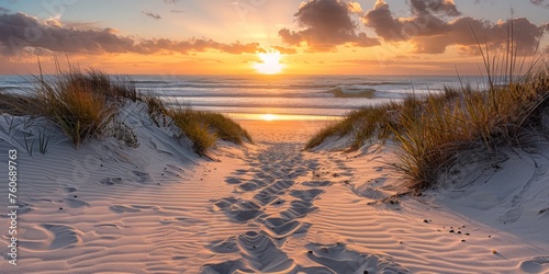 sandy beach on the West Coast of Australia