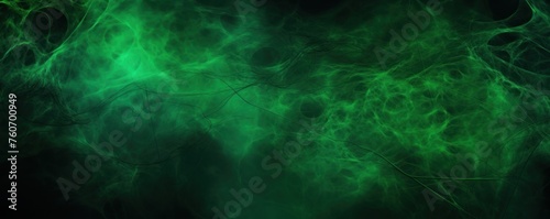 Green ghost web background image, in the style of cosmic graffiti