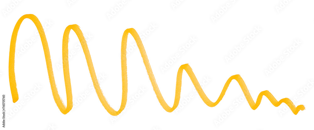 Yellow stroke brush isolated on transparent background. Yellow stroke brush isolated on transparent background.