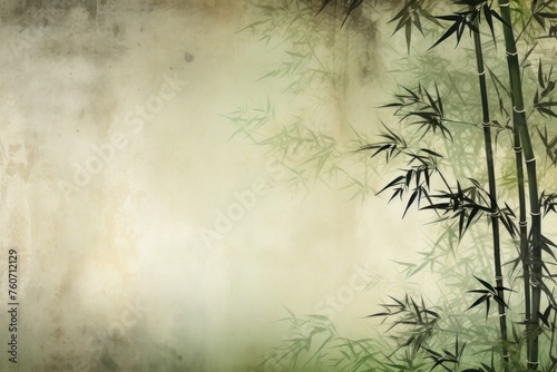 khaki bamboo background with grungy texture © Zickert