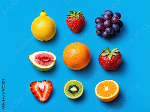 Different Types of Fresh Fruits 