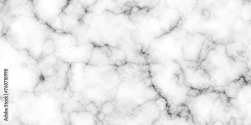 White marble texture Panoramic white background. marble stone texture for design. Natural stone Marble white background wall surface black pattern. White and black marble texture background.