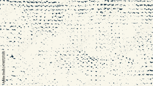Grunge black real organic vintage halftone vector. Ink print background. Coarse grain texture. Monochrome texture. Vector grunge overlay texture. Abstract monochrome effect. photo