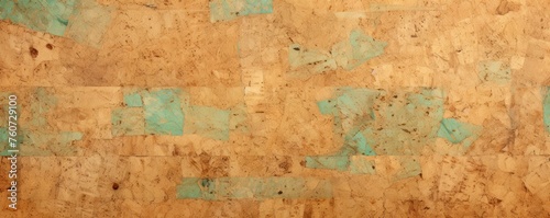 Mint cork wallpaper texture, cork background