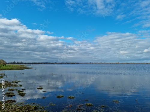 Lac de Grand Lieu  Loire-Atlantique  France.