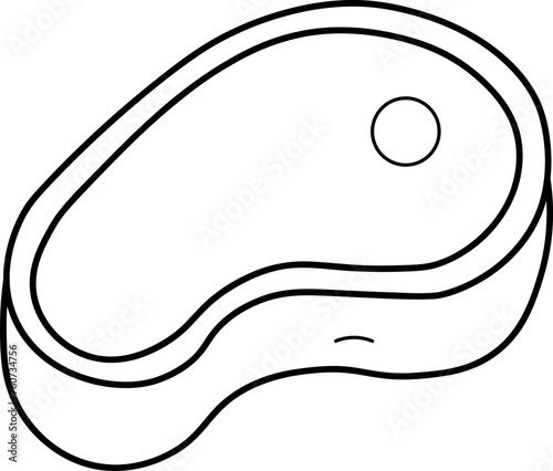 bistec corte de carne o pieza de carne de vaca 