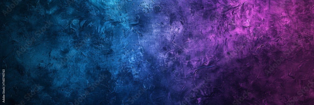 Grunge Background Texture in the Colors Blue and Purple created with Generative AI Technology - obrazy, fototapety, plakaty 