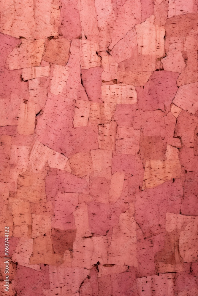 Pink cork wallpaper texture, cork background
